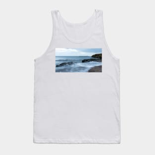 The sea at Amble, Northumberland Tank Top